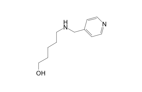 1-Pentanol, 5-[(4-pyridinylmethyl)amino]-