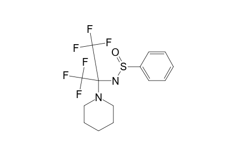 N-[2,2,2-TRIFLUORO-1-PIPERIDINO-1-(TRIFLUOROMETHYL)-ETHYL]-BENZENESULFIN-ACID-AMIDE