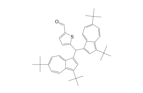 5-[BIS-(3,6-DI-TERT.-BUTYL-1-AZULENYL)-METHYL]-2-THIOPHENECARBALDEHYDE