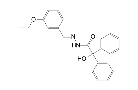 N'-[(E)-(3-ethoxyphenyl)methylidene]-2-hydroxy-2,2-diphenylacetohydrazide