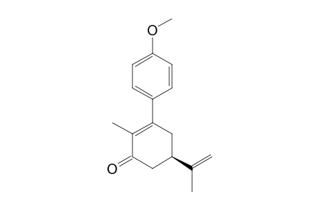 (5R)-ISOPENTENYL-3-(4-METHOXYPHENYL)-2-METHYL-CYCLOHEX-2-ENONE