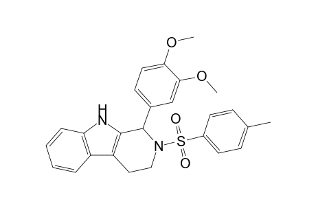 1-(3,4-Dimethoxyphenyl)-2-tosyl-1,2,3,4-tetrahydro-9H-pyrido[3,4-b]indole