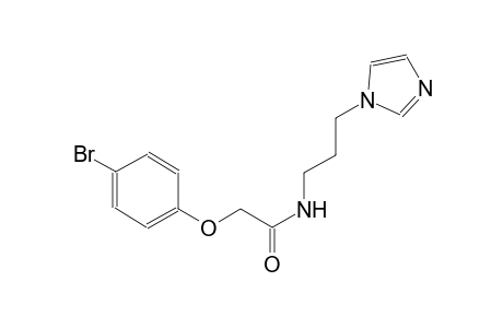 2-(4-bromophenoxy)-N-[3-(1H-imidazol-1-yl)propyl]acetamide