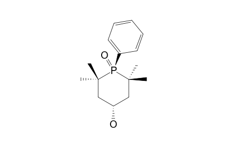 2,2,6,6-Tetramethyl-1-phenyl-4-phosphorinanol-1-oxide