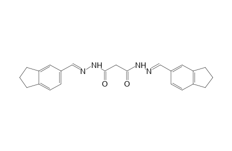 malonic acid, bis[(5-indanyl)methylene]hydrazide