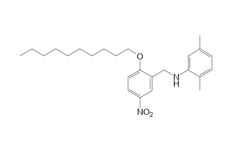 2-(decyloxy)-5-nitro-N-(2,5-xylyl)benzylamine