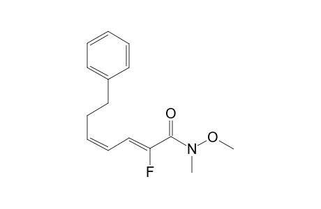 [(2Z),(4Z)]-2-FLUORO-N-METHOXY-N-METHYL-7-PHENYLHEPTA-2,4-DIENAMIDE