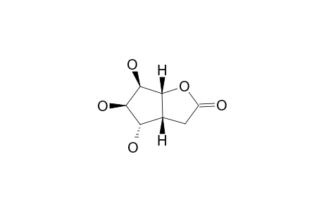 (RAC)-6,7,8-TRIHYDROXY-2-OXABICYCLO-[3.3.0]-OCTAN-3-ONE