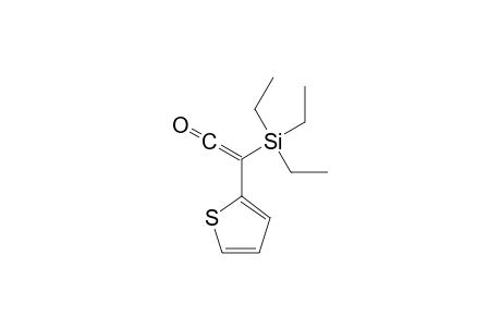 2-(2-THIOPHENYL)-2-TRIETHYLSILYLETHEN-1-ONE