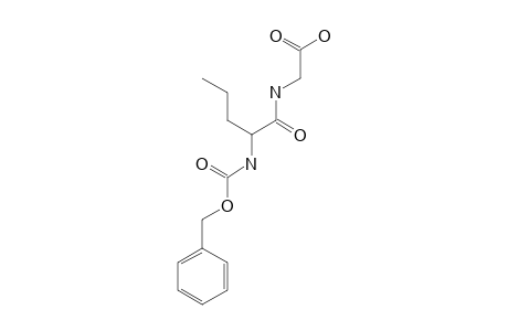 DL-N-(N-CARBOXYNORVALYL)GLYCINE, N-BENZYL ESTER