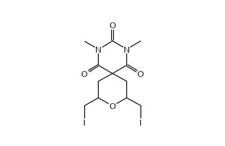 8,10-BIS(IODOMETHYL)-2,4-DIMETHYL-9-OXA-2,4-DIAZASPIRO[5.5]UNDECANE-1,3,5-TRIONE