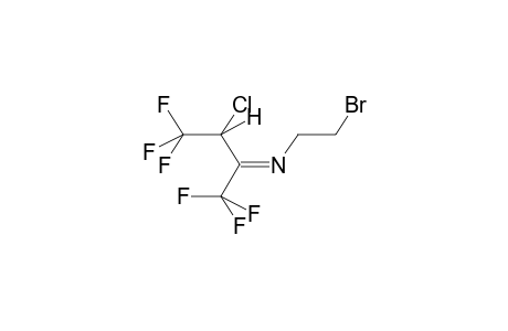 (Z)-3-CHLORO-3-HYDROPERFLUOROBUTANONE-2, 2-BROMOETHYLIMINE