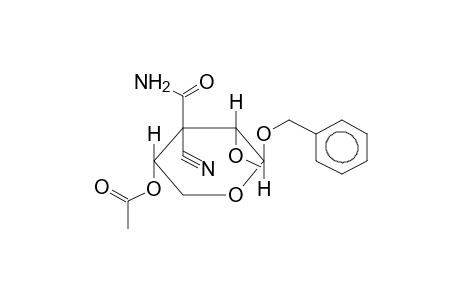 BENZYL 4-O-ACETYL-2-O-METHYL-3-DEOXY-3-C-CARBAMOYL-3-C-CYANO-BETA-L-XYLOPYRANOSIDE