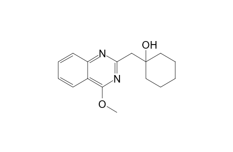 2-[(1-Hydroxycyclohexyl)methyl]-4-(methoxy)quinazoline