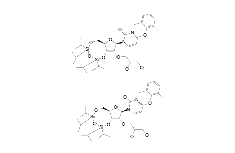 2'-O-(2,3-DIHYDROXYPROPYL)-4-O-(2,6-DIMETHYLPHENYL)-3',5'-O-(1,1,3,3-TETRAISOPROPYLDISILOXANE-1,3-DIYL)-URIDINE