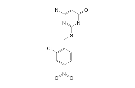 2-ORTHO-CHLORO-4-NITROBROMO-BENZYLTHIO-6-AMINOURACIL