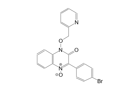 3-(4-bromophenyl)-1-(2-pyridinylmethoxy)-2(1H)-quinoxalinone 4-oxide