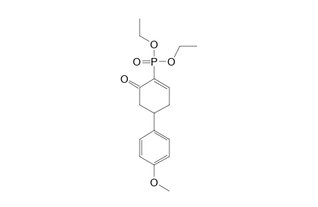 2-(DIETHOXYPHOSPHORYL)-5-(PARA-METHOXYPHENYL)-2-CYCLOHEXEN-1-ONE