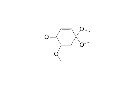 1,4-Dioxaspiro[4.5]deca-6,9-dien-8-one, 7-methoxy-