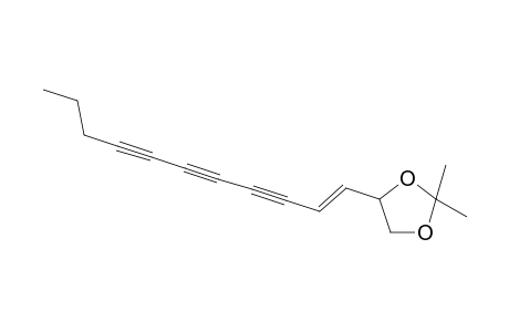 (4S)-4-[(Undec-1'-ene-3',5',7'-triynyl]-2,2-dimethyl-1,3-dioxolane