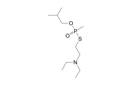 O-(2-Methylpropyl)-S-(2-diethylaminoethyl)methylphosphonothiolate