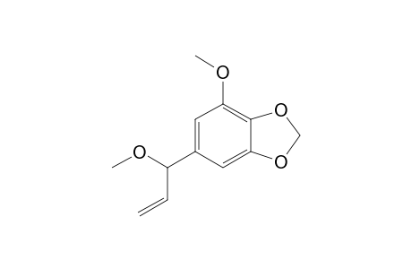 1-(3'-METHOXY-4',5'-METHYLENEDIOXYPHENYL)-1-XI-METHOXY-2-PROPENE