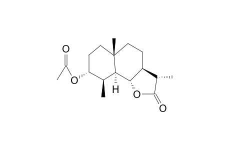 4-A-H,5-A-H,11-B-H-EUDESMAN-12,6-A-OLIDE,3-A-ACETOXY