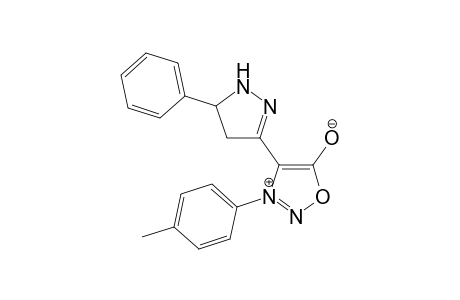 3-[3-(4-Methylphenyl)sydnon-4-yl]-5-phenyl-4,5-dihydro-1H-pyrazole