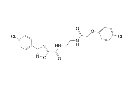 1,2,4-oxadiazole-5-carboxamide, N-[2-[[2-(4-chlorophenoxy)acetyl]amino]ethyl]-3-(4-chlorophenyl)-