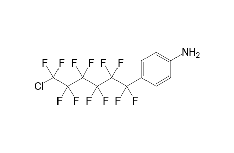 4-(6-Chlorododecafluorohexyl)aniline