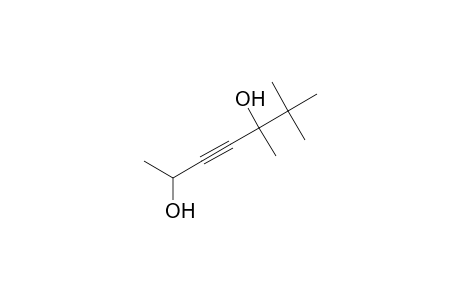 5,6,6-Trimethyl-hept-3-yne-2,5-diol