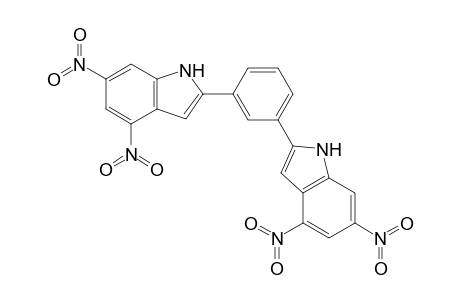 1,3-Bis(4,6-dinitroindol-2-yl)benzene