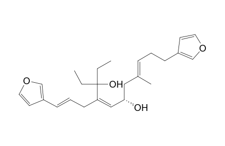 4,8-Undecadiene-3,6-diol, 3-ethyl-11-(3-furanyl)-4-[3-(3-furanyl)-2-propenyl]-8-methyl-, [S-(Z,E,E)]-