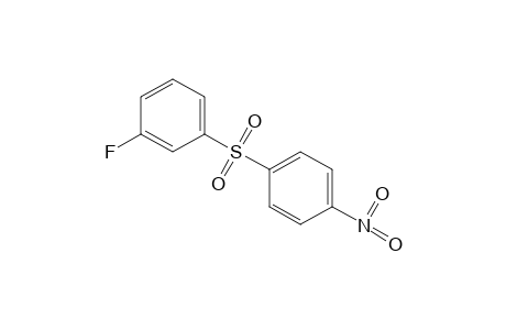 m-FLUOROPHENYL p-NITROPHENYL SULFONE