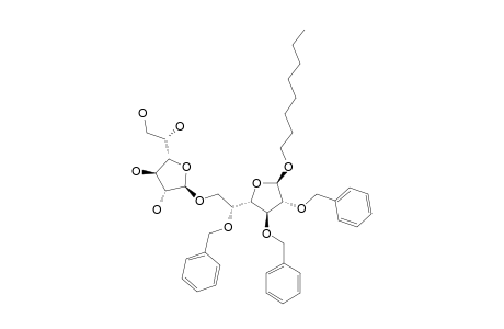 OCTYL-6-O-(BETA-D-GALACTOFURANOSYL)-2,3,5-TRI-O-BENZYL-BETA-D-GALACTOFURANOSIDE