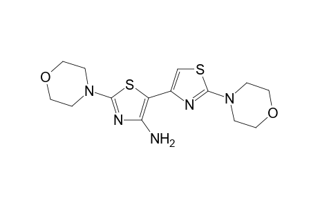 2-(4-morpholinyl)-5-[2-(4-morpholinyl)-4-thiazolyl]-4-thiazolamine