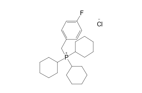 (p-FLUOROBENZYL)TRICYCLOHEXYLPHOSPHONIUM CHLORIDE