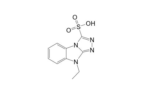 7-Ethyl-2,4,5,7-tetraazatricyclo[6.4.0.0(2,6)]dodeca-1(12),3,5,8,10-pentaene-3-sulfonic acid