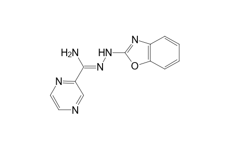 2-Pyrazine-[N(1)-(2'-benzoxazolyl)amino] - hydrazone