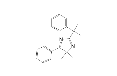 4H-Imidazole, 4,4-dimethyl-2-(1-methyl-1-phenylethyl)-5-phenyl-