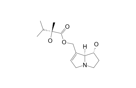 HELIOHOUSTINE;HELIOTRIDINE-9-O-(2S-2-HYDROXY-2,3-DIMETHYL-BUTANOYL)-ESTER