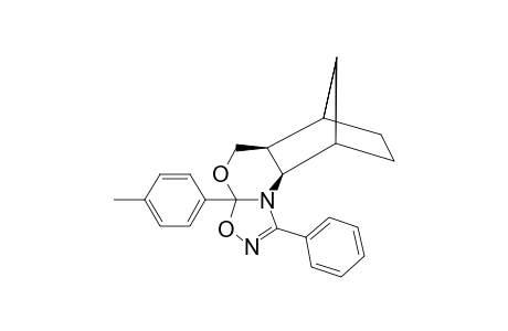 2-PARA-TOLYL-5,8-METHANO-1,2S*,4AR*,5,6,7,8,8AS*-OCTAHYDRO-4H-3,1-BENZOXAZINO-[1,2-D]-3-PHENYL-1,2,4-OXADIAZOLINE