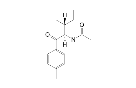 (2S,3R)-N-[2-METHYL-1-(4-METHYL-BENZOYL)-BUTYL]-ACETAMIDE