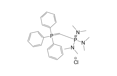 TRIS-(DIMETHYLAMINO)-[(TRIPHENYLPHOSPHORANYLIDENE)-METHYL]-PHOSPHONIUMCHLORIDE