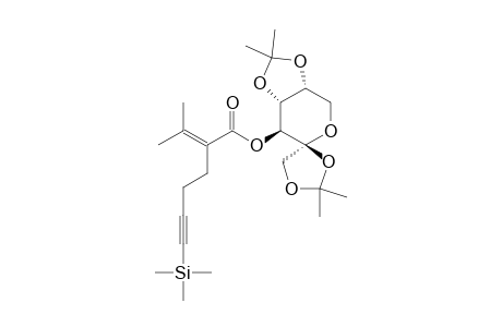 (1,2;4,5-DI-O-ISOPROPYLIDENE-ALPHA-D-FRUCTOFURANOS-3-O-YL)-2-(1'-METHYLETHYLIDENE)-6-TRIMETHYLSILYL-5-HEXYNOATE