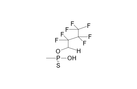 METHYL-O-(1,1-DIHYDROHEPTAFLUOROBUTYL)THIOPHOSPHONATE