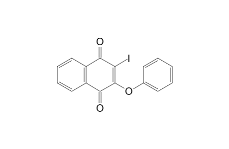 2-Iodo-3-phenoxy-1,4-naphthoquinone