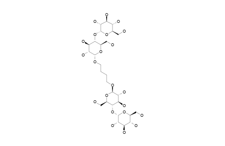 1-O-[4-O-(ALPHA-D-GLUCOPYRANOSYL)-ALPHA-D-GLUCOPYRANOSYL]-4-O-[4-O-(ALPHA-D-GLUCOPYRANOSYL)-BETA-D-GLUCOPYRANOSYL]-BUTANE-1,4-DIOL