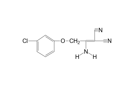 [1-AMINO-2-(m-CHLOROPHENOXY)ETHYLIDENE]MALONONITRILE