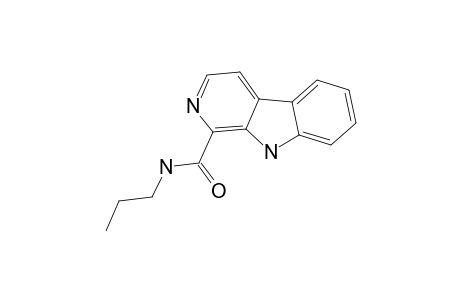 1-PROPYLCARBAMOYL-BETA-CARBOLINE